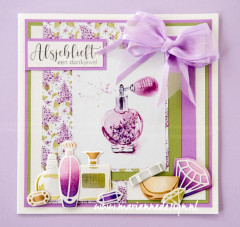 Decoration Perfumed paper lilac