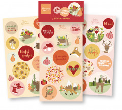 Marianne Design Sticker Set - Welkom herfst (NL)