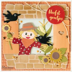 Marianne Design Sticker Set - Welkom herfst (NL)