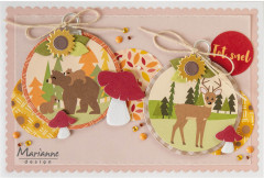 Marianne Design Sticker Set - Welkom herfst (NL)