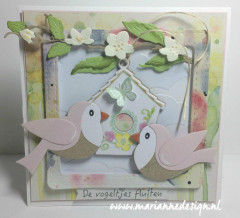 Collectables - Birdhouse flowers