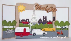 Collectables - Village decoration set cars