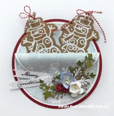 Craftables - Filigree Schneemann