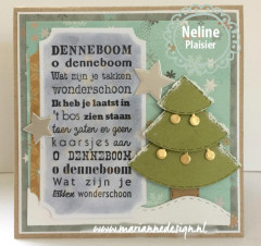 Craftables - Weihnachtsbaum lose Schichten