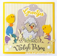 Craftables - Cross stitch Osterei