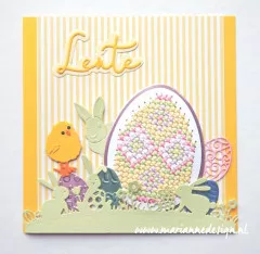 Craftables - Cross stitch Osterei