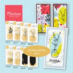 Clear Stamps - Silhouette Art Viburnum