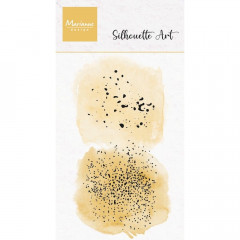 Clear Stamps - Silhouette Art Splatter