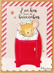 Clear Stamps and Cutting Die - Hello Mouse