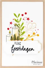 Clear Stamps - Kerstwensen by Kaertjes & Co