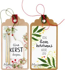 Clear Stamps - Kerstwensen by Kaertjes & Co