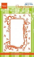 Embossing Folder - Anjas decorative rectangle