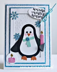 Embossing Folder and Die - Schnee und Eiskristalle