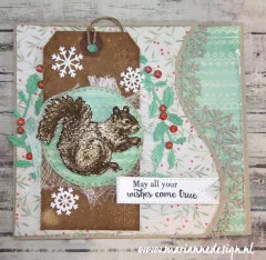 Embossing Folder and Die - Schnee und Eiskristalle