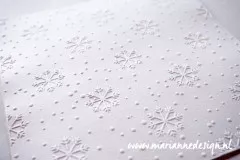 Embossing Folder and Die - Schnee und Eiskristalle