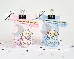 Clear Stamps and Die Set - Elines Störche und Babys