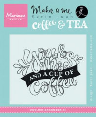 Clear Stamps - Quote - You + Me and a cup of coffee (EN)