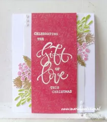 Clear Stamps - Giftwrapping Gift of love (EN)