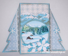 Creatables - Horizont schneebedeckte Berge