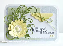 Creatables - Anjas floral ornament