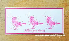 Cling Stamps - Tinys Vögel 2