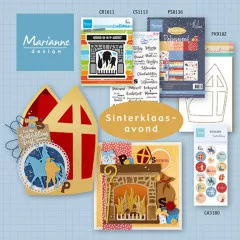 Marianne Design Paper Set - Pakjesavond von Marleen