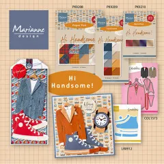 Paper Pad A5 - Hi Handsome! - Metallics