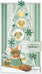 Paper Pad A5 - Cozy Winter - Metallics