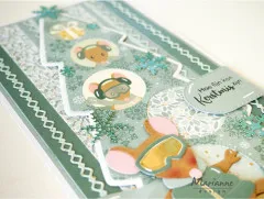 Paper Pad A5 - Cozy Winter - Metallics