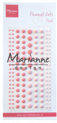 Decoration Enamal dots - Rosa