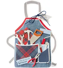 Craft Stencil - Schürze von Marleen