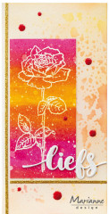 Clear Stamps - Tinys border - Rose