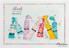 Clear Stamps - Tiny‘s Borders - Paint tubes