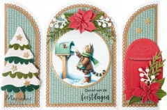 Schneidebogen A4 - Christmas Mail