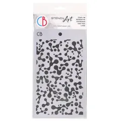 Ciao Bella Texture Stencil - Abstract Dots