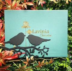 Lavinia Metal Garden Ornaments - Birds (coated)