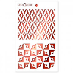 Ciao Bella Texture Stencil - Optical