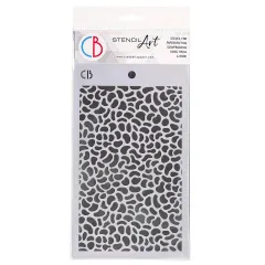 Ciao Bella Texture Stencil - Animal Dots