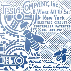 Texture Stencil 8x8 - Tesla Company Inc.