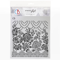 Ciao Bella Texture Stencil - Enchanted Garden