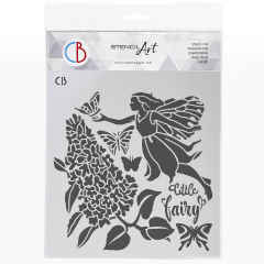 Ciao Bella Texture Stencil - Fairy Spring