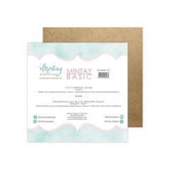 Mintay Papers 12x12 Cardstock Kraft