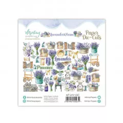 Mintay Papers Die Cuts - Lavender Farm