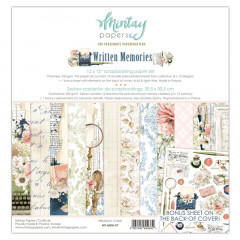 Mintay Written Memories 12x12 Paper Pad