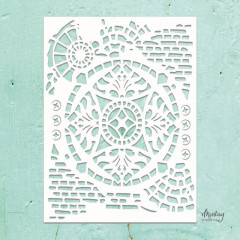 Mintay Kreativa 6x8 Stencil - Ornaments