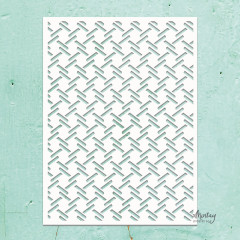 Mintay Kreativa 6x8 Stencil - Checkered Plate