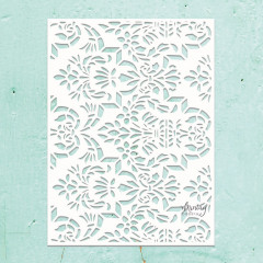 Mintay Kreativa 6x8 Stencil - Flower Border