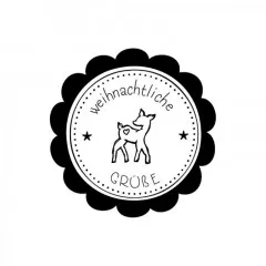 Stempel - weihnachtliche Grüße