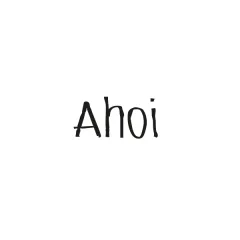Stempel - Ahoi groß