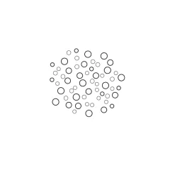 Stempel - Bubbles groß